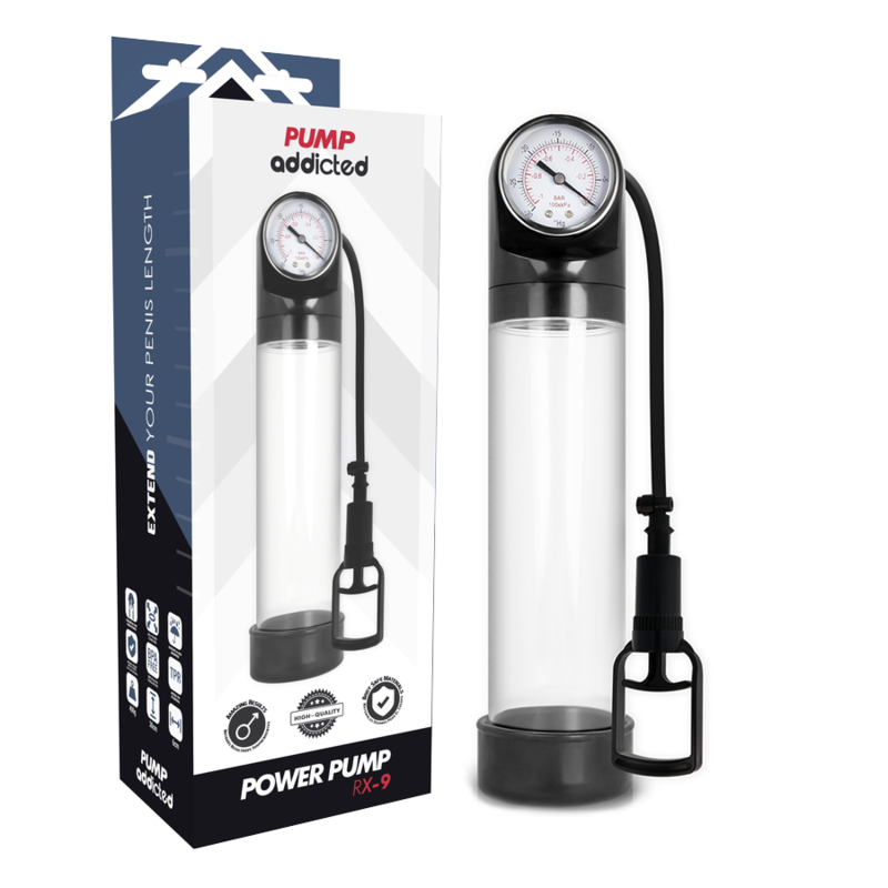 PUMP ADDICTED Rx9 Transparent - Aura Intime