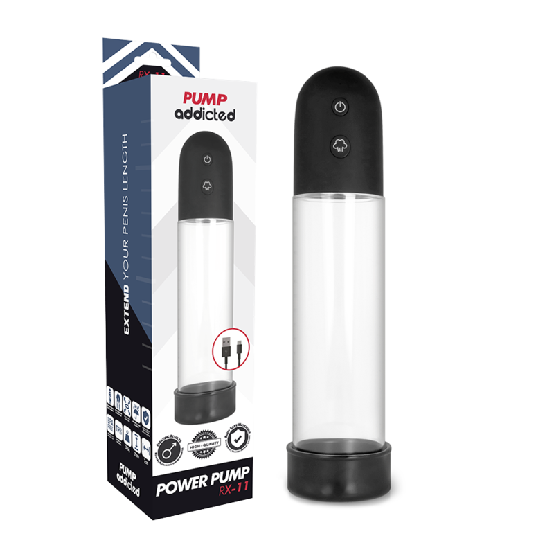 PUMP ADDICTED Pompe Érection Automatique Rx11 - Aura Intime