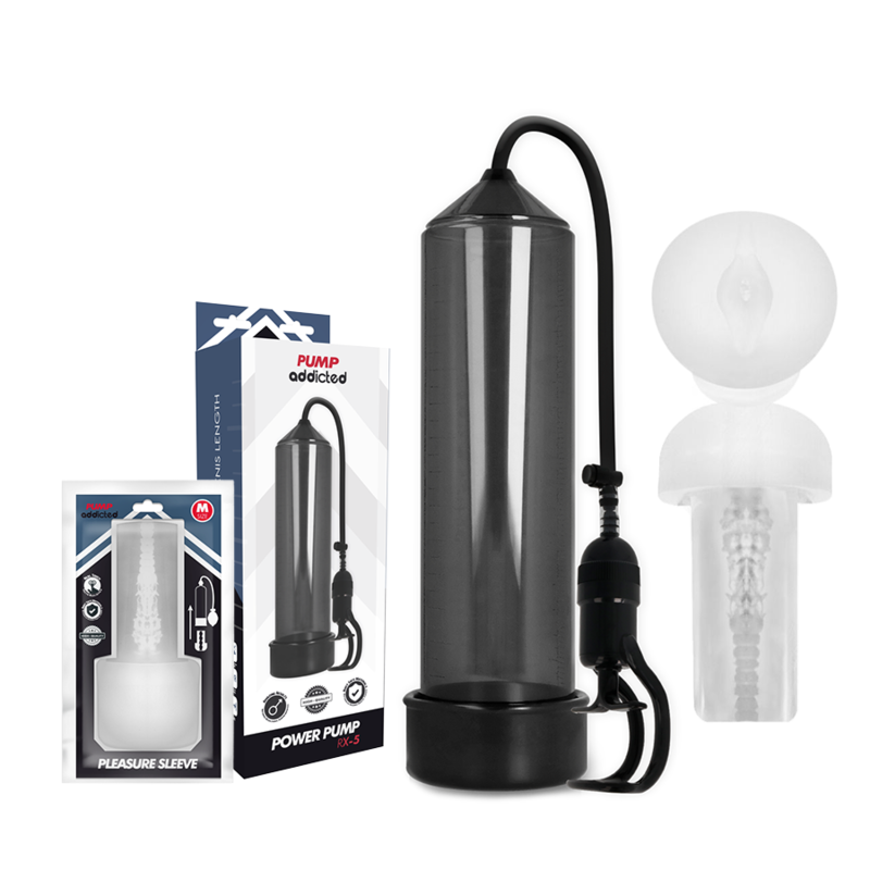 PUMP ADDICTED Rx5 Noir Masturbateur — vue détaillée