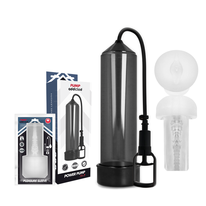 PUMP ADDICTED Rx7 Noire Masturbateur — vue détaillée