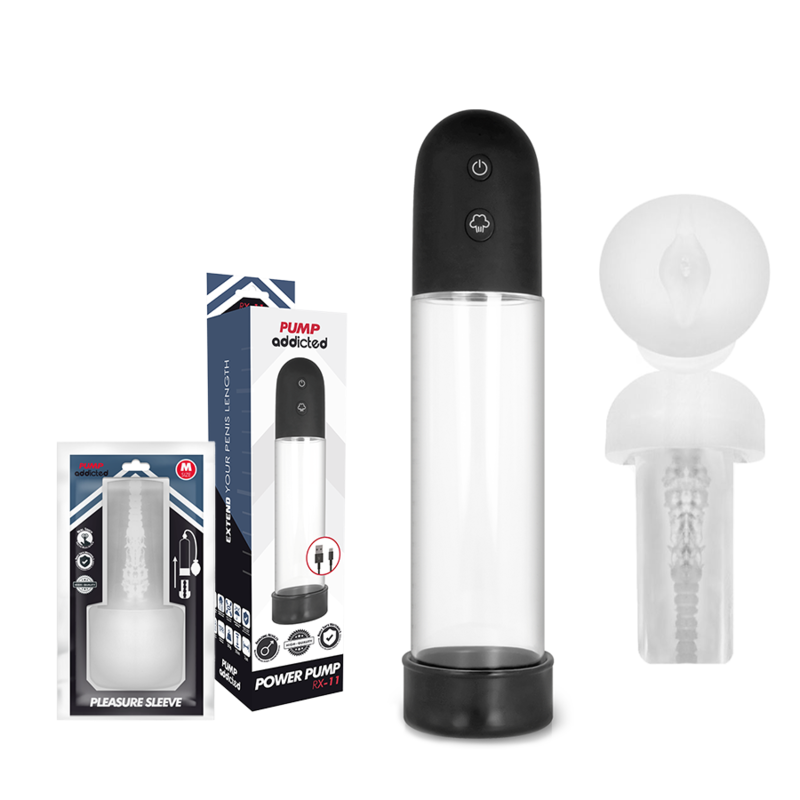 PUMP ADDICTED Rx11 Automatique Masturbateur — vue détaillée