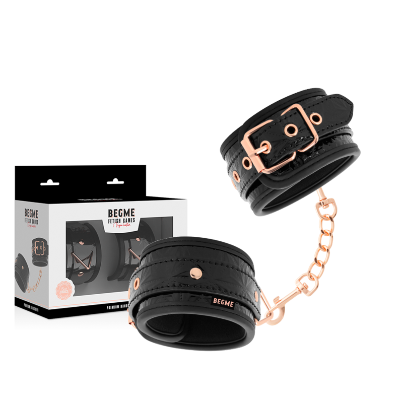 BEGME BLACK EDITION Black Edition Premium Menottes - Aura Intime