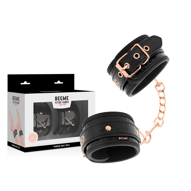 BEGME BLACK EDITION Black Edition Premium Menottes Chevilles — vue détaillée