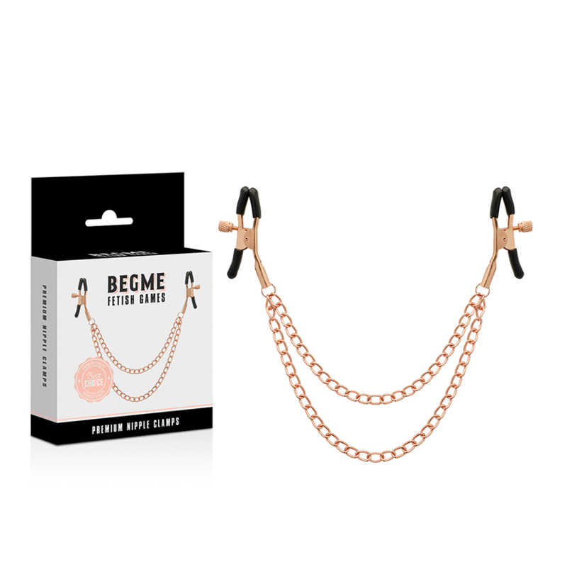 BEGME BLACK EDITION Black Edition Premium Pinces À Tétons Chaîne — vue détaillée