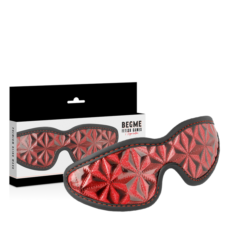 BEGME RED EDITION Masque Aveugle Premium Édition Rouge Doublure Néoprène — vue détaillée