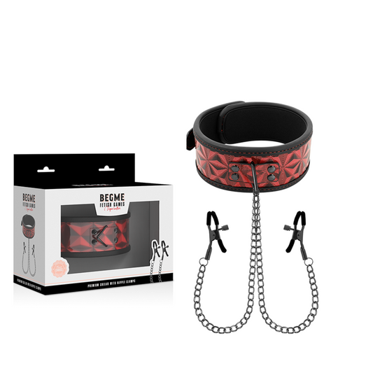 BEGME RED EDITION Collier Édition Rouge Pinces Télémon Doublure Néoprène — vue détaillée