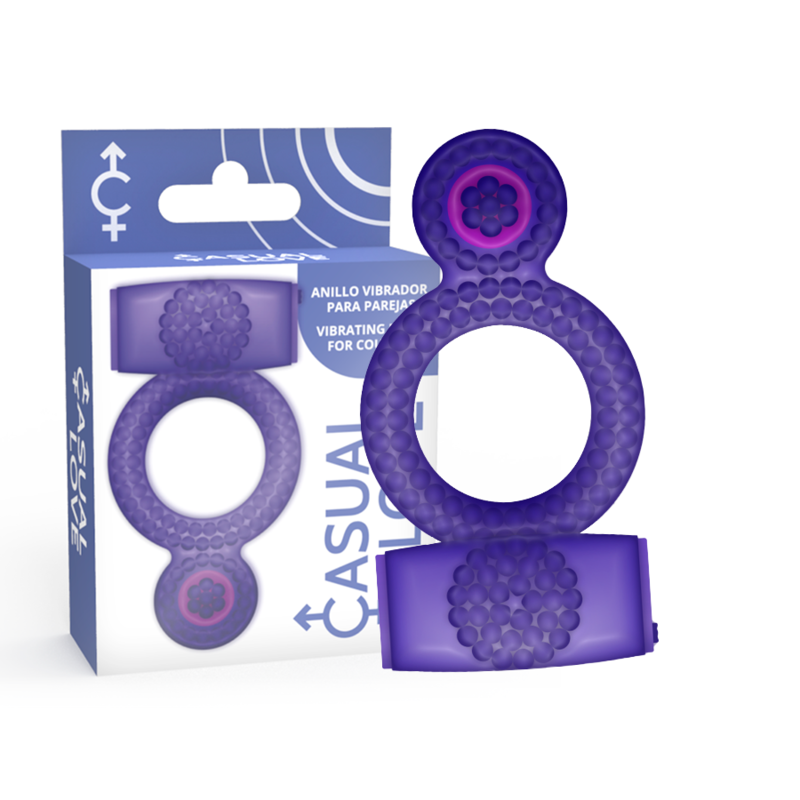 CASUAL LOVE BAGUE LILAS DOUBLE PLAISIR - Aura Intime