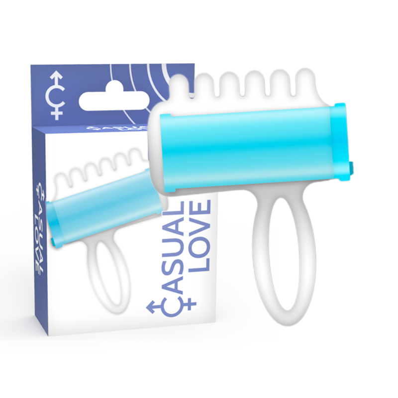 CASUAL LOVE Bleu Finger Stimulateur - Aura Intime