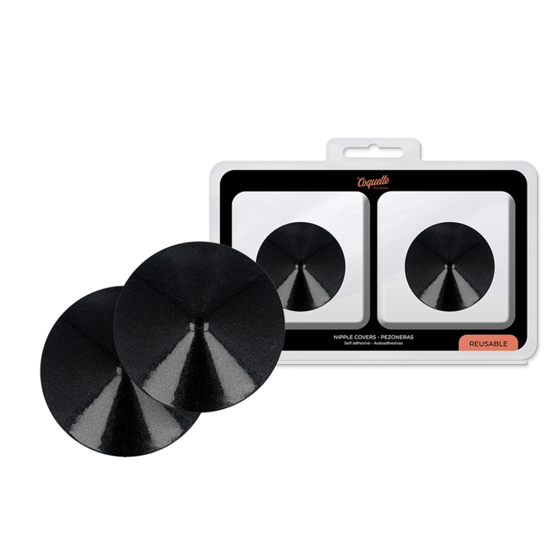 COQUETTE ACCESSORIES Cache-Malin Cercles Noir - Aura Intime
