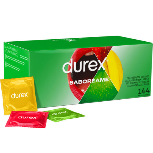 DUREX CONDOMS Fruits Plaisir 144 Unités - Aura Intime