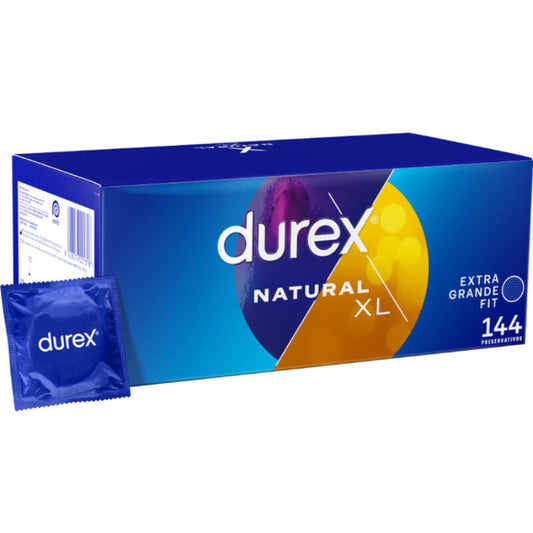 DUREX CONDOMS Extra Grand Xl 144 Unités - Aura Intime
