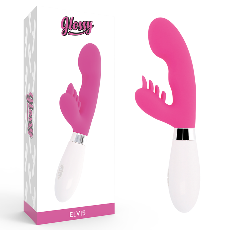 GLOSSY Lapin Elvis Rose - Aura Intime