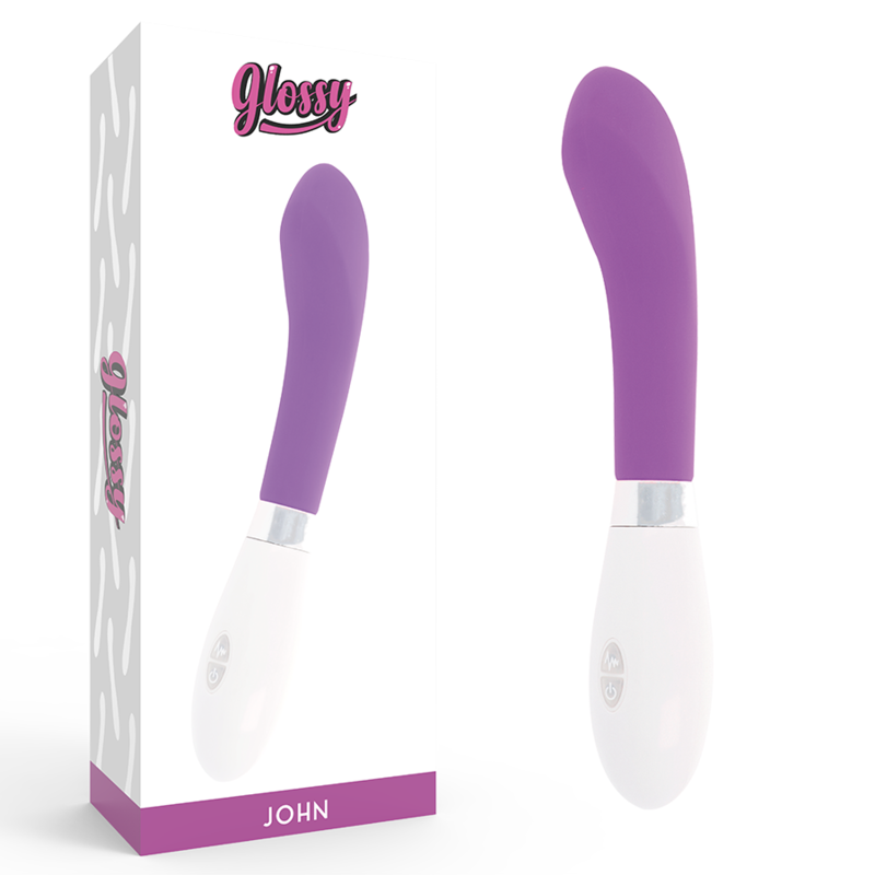 GLOSSY JOHN VIBRATEUR VIOLET - Aura Intime