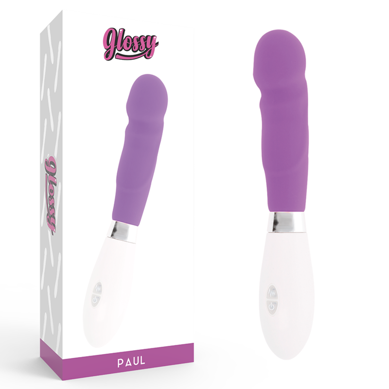 GLOSSY VIBRATEUR PAUL VIOLET - Aura Intime