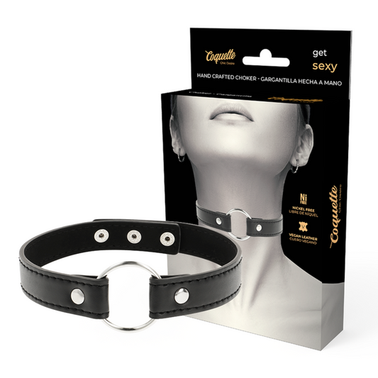 COQUETTE ACCESSORIES Collier Cuir Vegan Accessoire Femme - Aura Intime