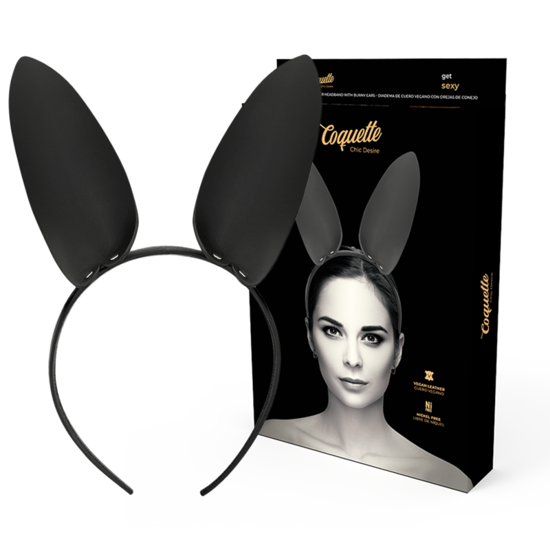 COQUETTE ACCESSORIES Serre-Tête Oreilles Lapin - Aura Intime
