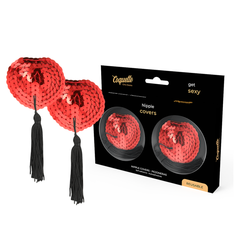 COQUETTE ACCESSORIES Cache-Matin Rouge - Aura Intime