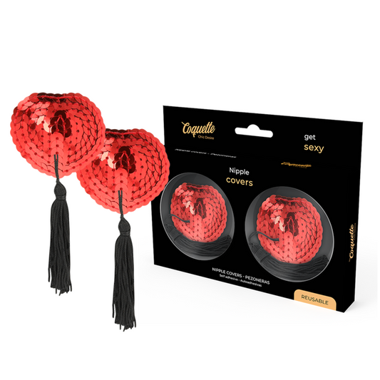COQUETTE ACCESSORIES Cache-Matin Rouge - Aura Intime