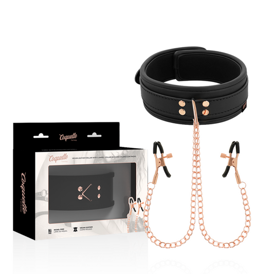 COQUETTE FANTASY Collier Pince Tip Fantaisie Doublure Néoprène - Aura Intime
