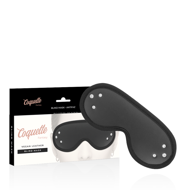 COQUETTE FANTASY Masque Fantasy Cuir Végan Doublure Néoprène - Aura Intime