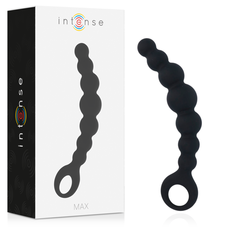 INTENSE ANAL TOYS Billes Anal Max Noir - Aura Intime