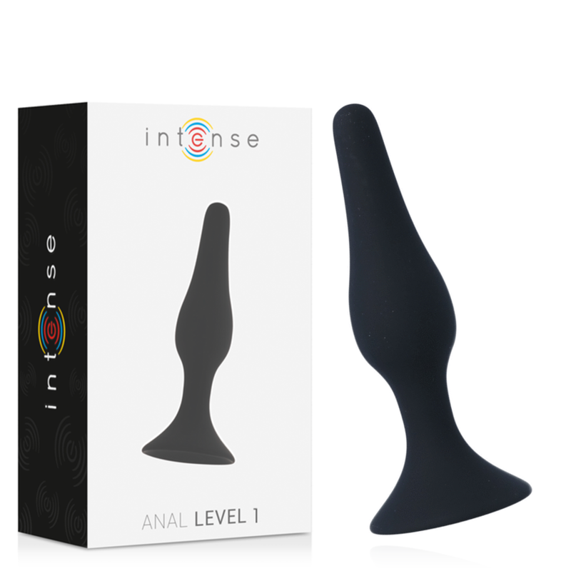 INTENSE ANAL TOYS ANAL NIVEAU 1 10,5CM NOIR - Aura Intime