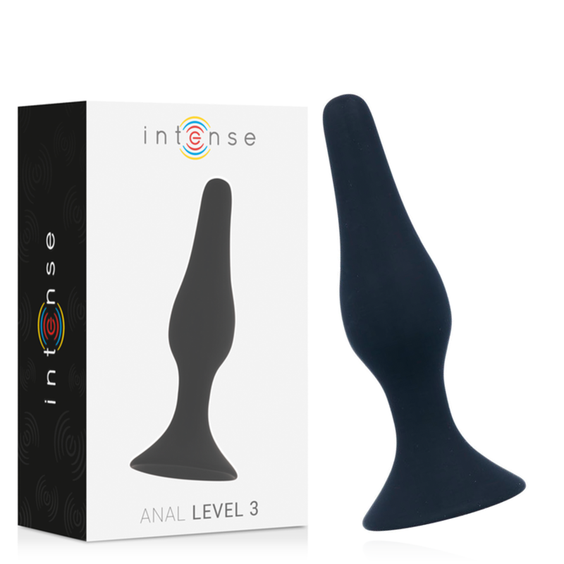 INTENSE - Anal Niveau 3 12,5Cm Noir