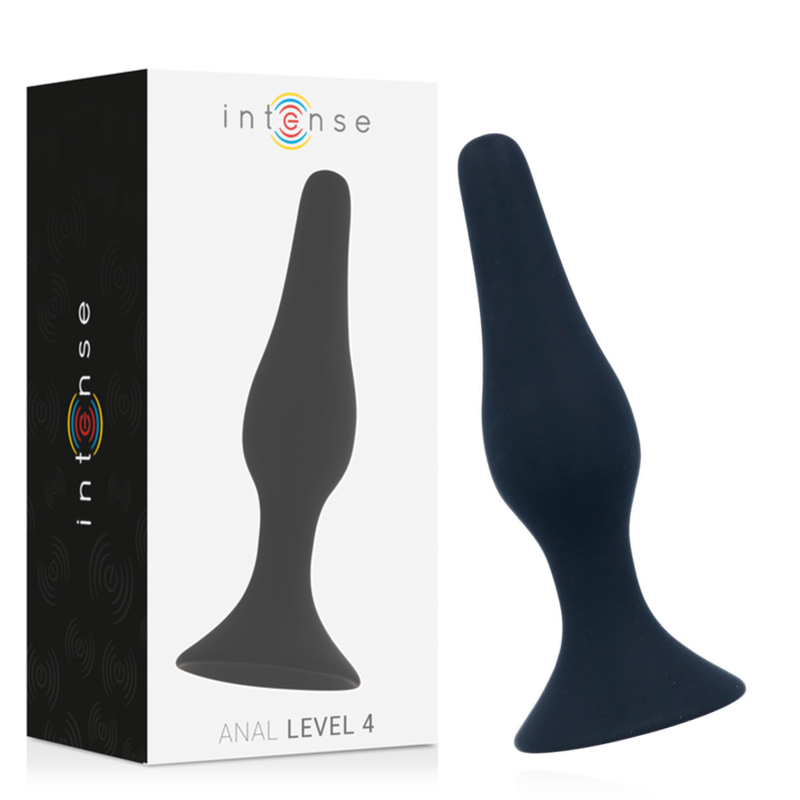 INTENSE ANAL TOYS ANAL NIVEAU 4 15,5CM NOIR - Aura Intime