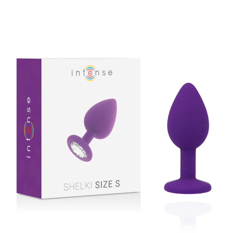 INTENSE ANAL TOYS Shelki S Plug Anal Lilas — vue détaillée