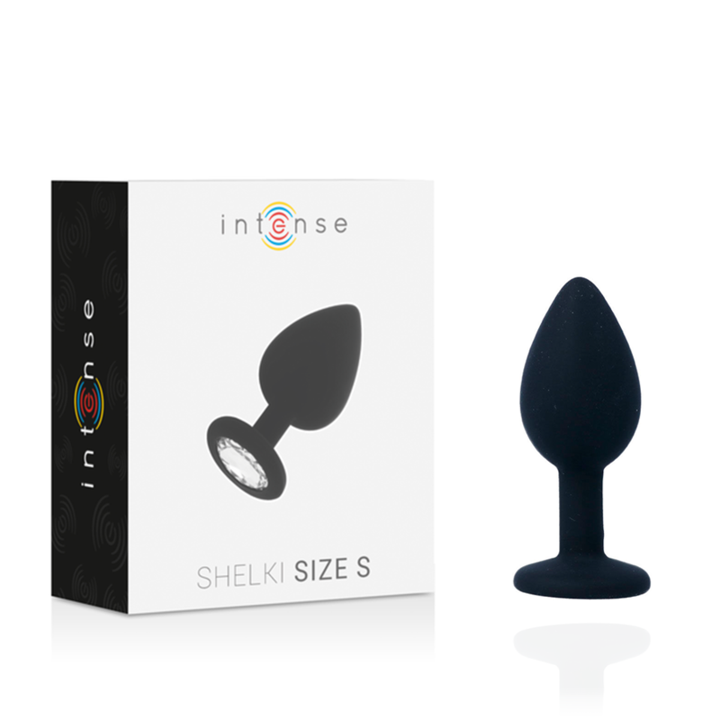 INTENSE ANAL TOYS Plug Anal Shelki S Noir — vue détaillée