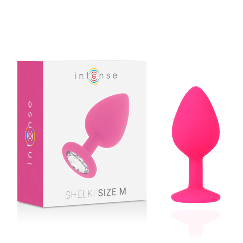 INTENSE ANAL TOYS Plug Anal Shelki M Fuchsia — vue détaillée