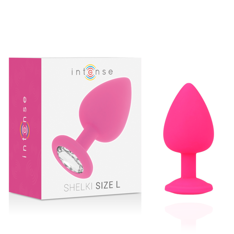INTENSE ANAL TOYS Plug Anal Shelki L Fuchsia — vue détaillée