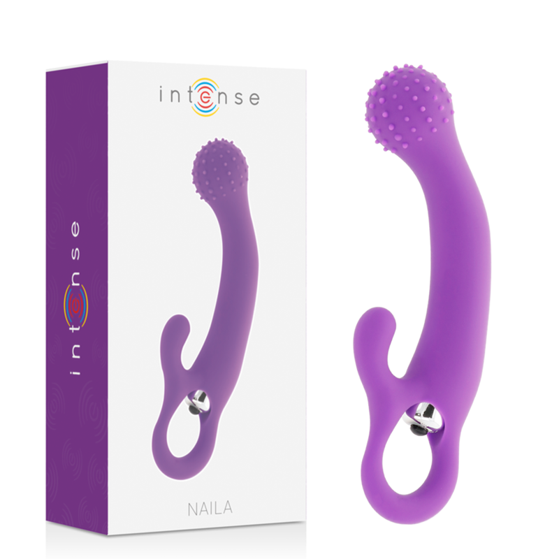 INTENSE HIGH TECH Silicone Vibrant Naila Lilas - Aura Intime