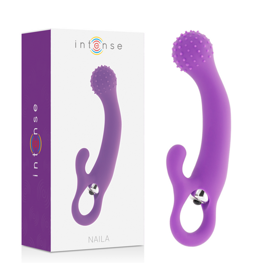 INTENSE HIGH TECH Silicone Vibrant Naila Lilas - Aura Intime