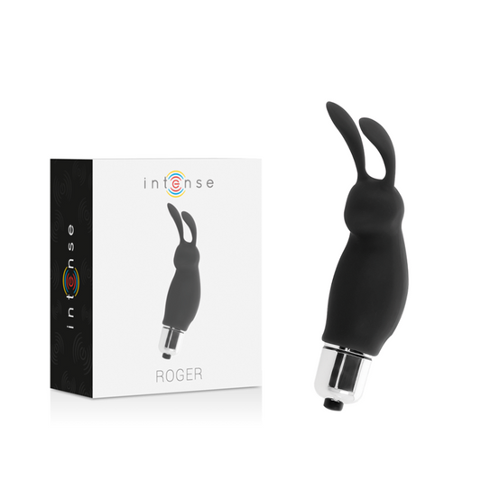 INTENSE FUN TOYS Lapin Roger Noir - Aura Intime