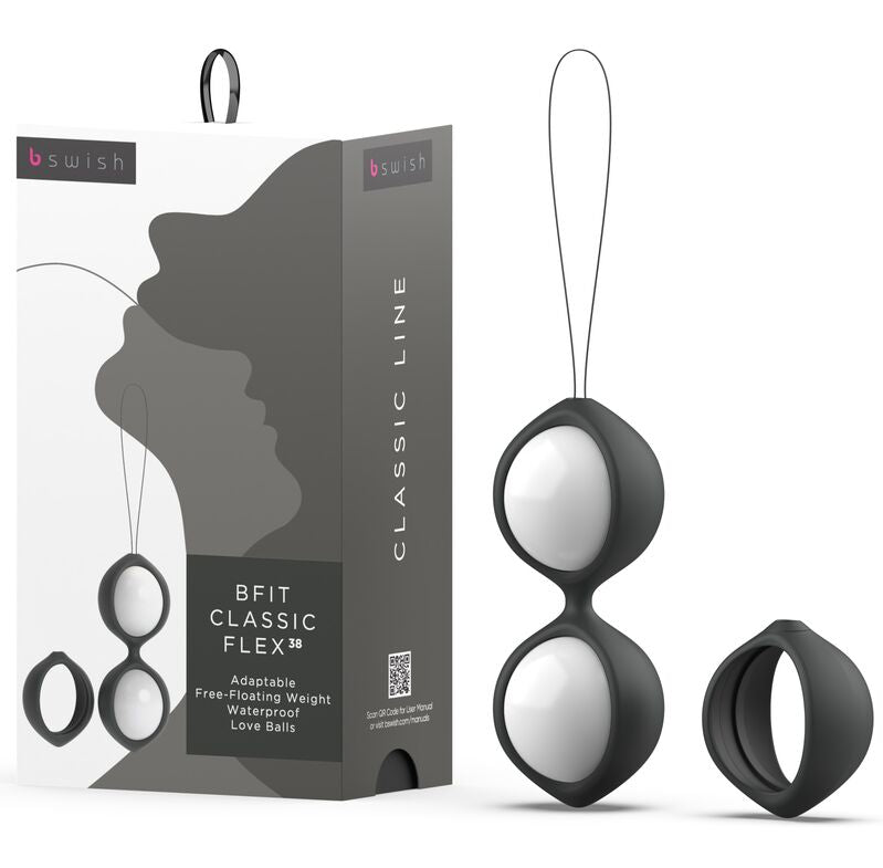 B SWISH Bfit Classic Flex Noir 38 G. — vue détaillée