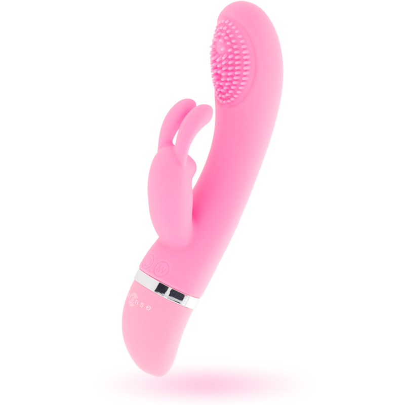 INTENSE HIGH TECH Vibrateur Oscillant Susy Silicone Lapin Rose — vue détaillée