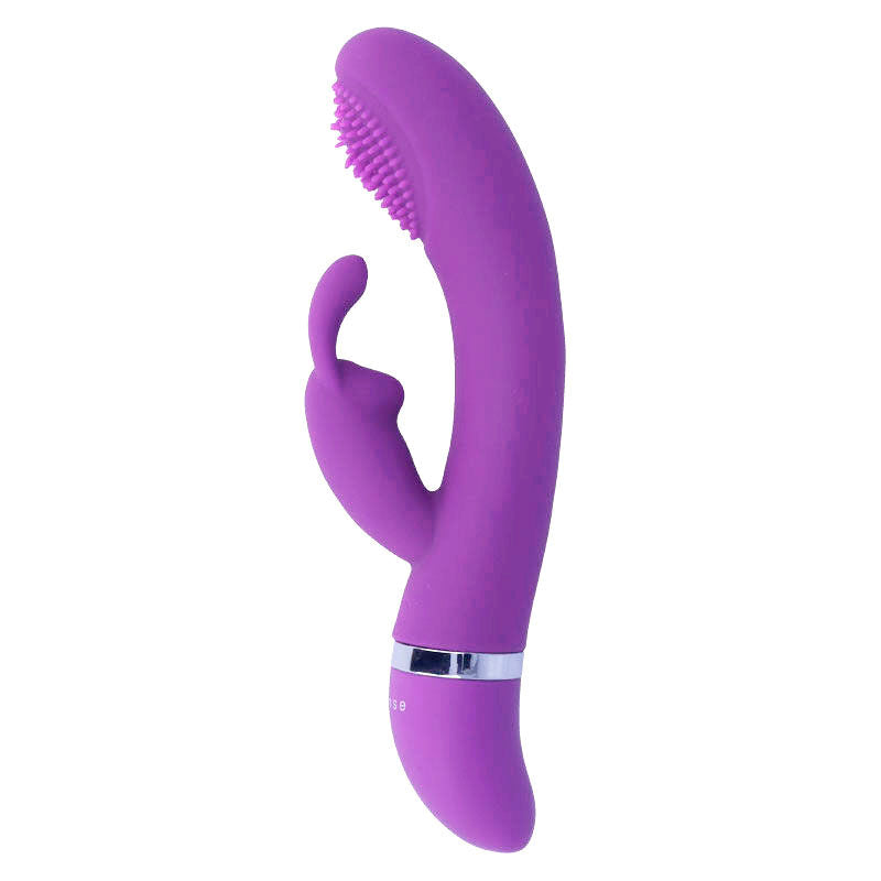 INTENSE HIGH TECH Vibrateur Oscillant Susy Silicon Rabbit Lilas — vue arrière