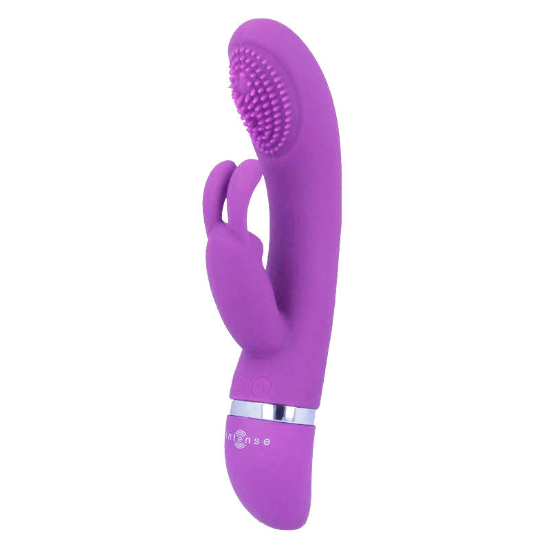 INTENSE HIGH TECH Vibrateur Oscillant Susy Silicon Rabbit Lilas — vue alternative