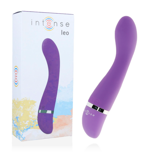 INTENSE HIGH TECH Vibrateur Leo Lilas Silicone Luxe - Aura Intime