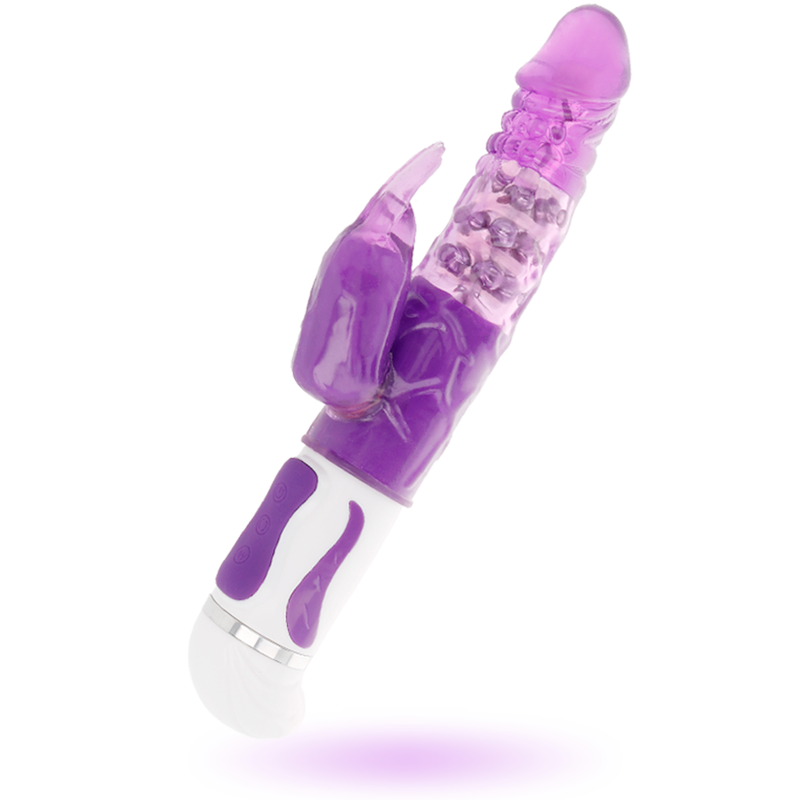 INTENSE HIGH TECH Vibrateur Rotateur Guppy Lilas — vue arrière