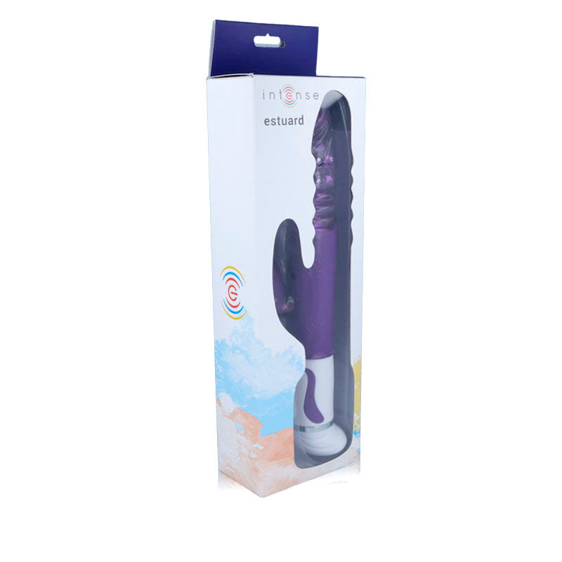 INTENSE HIGH TECH VIBRATEUR ROTATEUR ESTUARD UP&DOWN LILAS — accessoires inclus