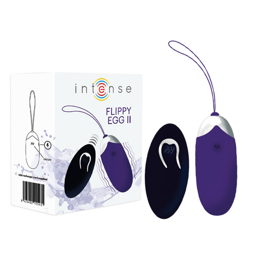 INTENSE REMOTE CONTROL Oeuf Vibrant Flippy Ii Télécommande Violet - Aura Intime