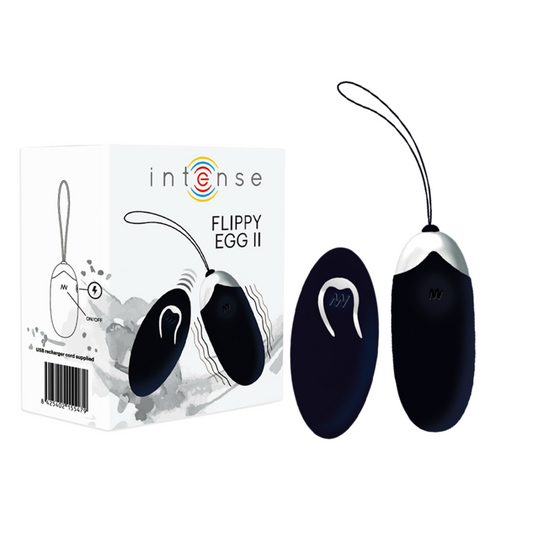 INTENSE REMOTE CONTROL Oeuf Vibrant Flippy Ii Télécommande Noir - Aura Intime