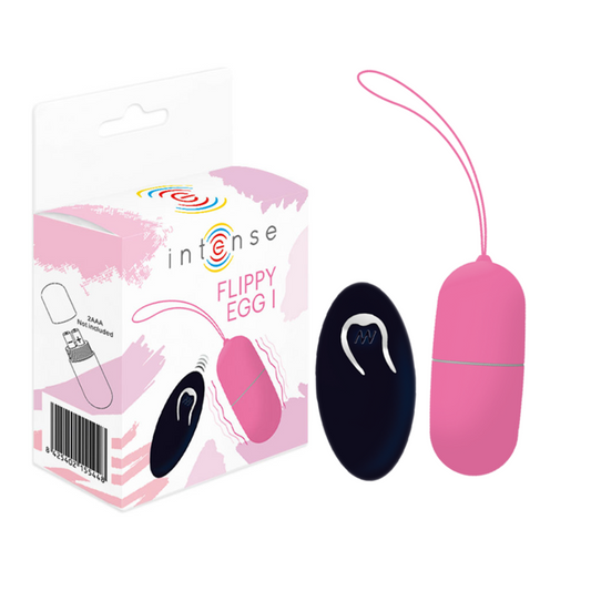 INTENSE REMOTE CONTROL Oeuf Vibrant Flippy I Télécommande Rose - Aura Intime