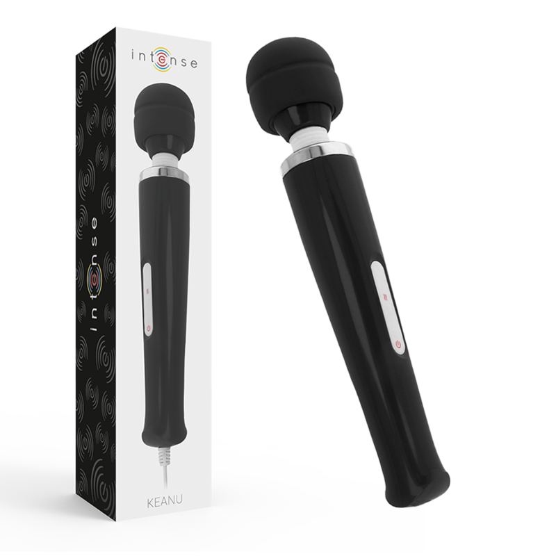 INTENSE HIGH TECH Masseur Keanu Wand Noir - Aura Intime