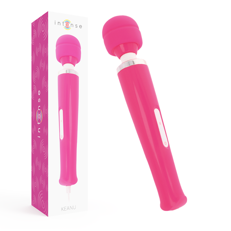 INTENSE HIGH TECH Masseur Keanu Wand Rose - Aura Intime