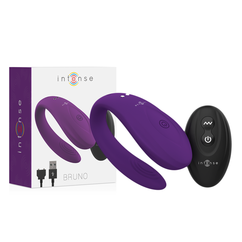 INTENSE REMOTE CONTROL Bruno Partner Plaisir Double Lilas — vue détaillée