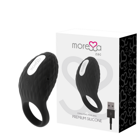 MORESSA ANNEAU VIBRANT RECHARGEABLE MORESSA ZAC PREMIUM - Aura Intime