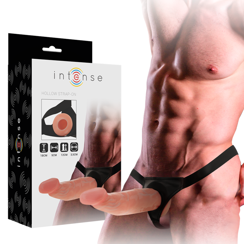 INTENSE FOR HIM HARNAIS CREUX GODE 18 X 3,5 CM - Aura Intime